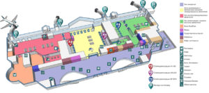 Схема 2 этажа терминала